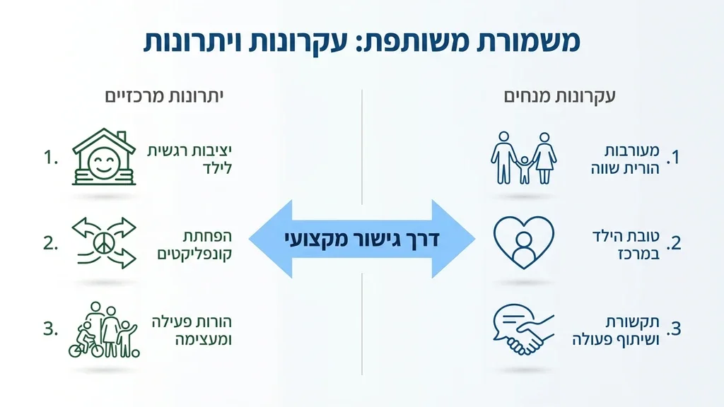 דיון מקצועי בנושא משמורת ילדים